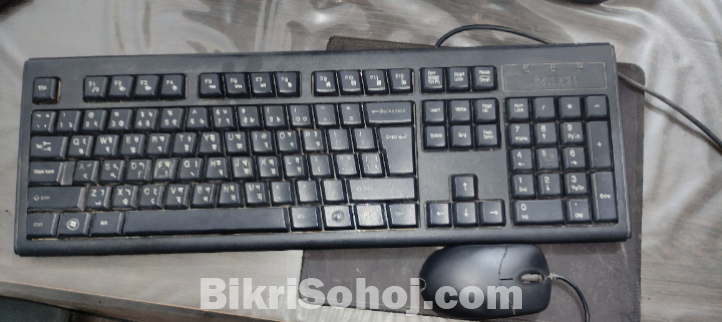 keyboard and mouse